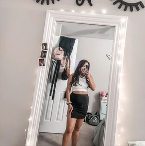 Black Mini Skirt